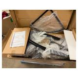 Glass Black Desk