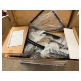 Glass Black Desk