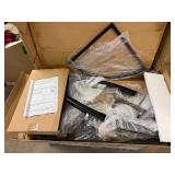 Glass Black Desk