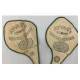 Group Of Misc. Vintage Collectibles Including Water Wings, Dog Collar With 1933 Rabies Tag And More