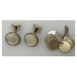 Misc. Vintage Jewelry Including Gold Filled? Cuff links And More