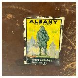 Antique Leather Suitcase (Lock Need Repair)