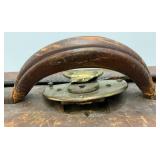 Antique Leather Suitcase (Lock Need Repair)