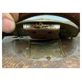 Antique Leather Suitcase (Lock Need Repair)