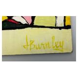 Group Of Famous Artist JAMES OTIS BURNLEY Unframed Miniature Paintings Largest Being 10" x 14"