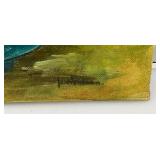 Group Of Famous Artist JAMES OTIS BURNLEY Unframed Miniature Paintings Largest Being 10" x 14"