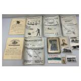Misc. Military Photographs, Military Discharge Papers And More