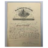 Misc. Military Photographs, Military Discharge Papers And More