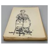 Group Of Famous Artist JAMES OTIS BURNLEY