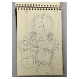 Group Of Famous Artist JAMES OTIS BURNLEY