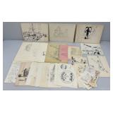 Group Of Famous Artist JAMES OTIS BURNLEY