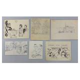 Group Of Famous Artist JAMES OTIS BURNLEY