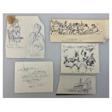 Group Of Famous Artist JAMES OTIS BURNLEY