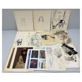 Group Of Famous Artist JAMES OTIS BURNLEY