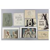 Group Of Famous Artist JAMES OTIS BURNLEY