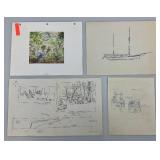 Group Of Famous Artist JAMES OTIS BURNLEY