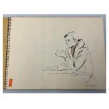 Group Of Famous Artist JAMES OTIS BURNLEY