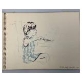 Group Of Famous Artist JAMES OTIS BURNLEY