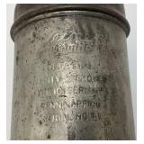 Vintage Krener Dairy Cream Canister With Lid 15"