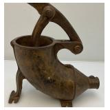 Very Old Metal Sausage Stuffer