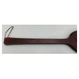 Antique Fireplace Bellows With Metal Decoration 32"