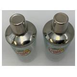 Pair Of Vintage CANADA DRY Drink Shakers 7"