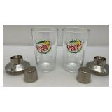 Pair Of Vintage CANADA DRY Drink Shakers 7"