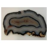 Large 4 1/4" x 6 1/2" Agate Slice Polished