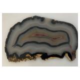 Large 4 1/4" x 6 1/2" Agate Slice Polished