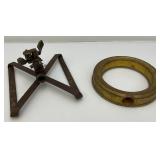 Two Vintage Metal Sprinklers