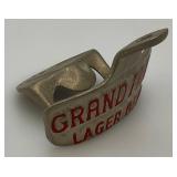 Vintage STARR Co. Casted Metal GRAND PRIZE LAGER BEER Bottle Opener