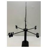 Antique Heavy Metal Sailboat Themed Weathervane 26" x 32"