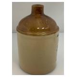 Two Collectible MCCormick "Platte Valley" Striaght Corn Whiskey Miniature Jugs 5" & 6 3/4"