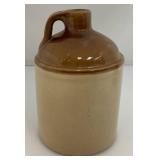 Two Collectible MCCormick "Platte Valley" Striaght Corn Whiskey Miniature Jugs 5" & 6 3/4"