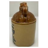 Two Collectible MCCormick "Platte Valley" Striaght Corn Whiskey Miniature Jugs 5" & 6 3/4"