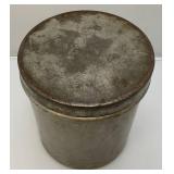 Very Heavy Metal "MODEL DAIRY INC." Cream Canister With Lid 9" x 10"