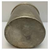 Very Heavy Metal "MODEL DAIRY INC." Cream Canister With Lid 9" x 10"