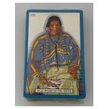 Vintage GREAT NORTHERN RAILROAD Winold Reiss (Factory Sealed) With Revenue Stamp Playing Cards