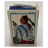 Two Vintage GREAT NORTHERN RAILROAD Winold Reiss (1= Semi Factory Sealed) With Revenue Stamps Playing Cards