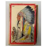 Vintage GREAT NORTHERN RAILROAD Winold Reiss Double Deck Of Playing Cards