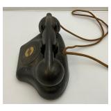 Antique KEllOGG Brand Wall Mount Table Top Phone