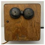 Antique KEllOGG Brand Wall Mount Table Top Phone