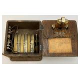 Antique KEllOGG Brand Wall Mount Table Top Phone