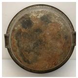 Large Galvanized Pan With Handles 7" x 22"