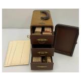 Misc. Vintage Slides In Mid Century Slide Case