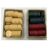 Misc. Vintage Collectible Playing Cards Including Casino Cards, Vintage Miniature Poker Chips (In Original Boxes) And More