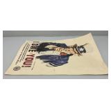 Vintage Uncle Sam "I OWE YOU!" Wisconsin Department Of Veterans Affairs Poster 17" x 22"