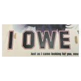 Vintage Uncle Sam "I OWE YOU!" Wisconsin Department Of Veterans Affairs Poster 17" x 22"