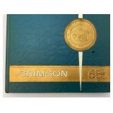 1965-66 Crimson Yearbooks And Old Diary