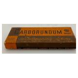 Antique Carborundum Razor Hone In Original Box